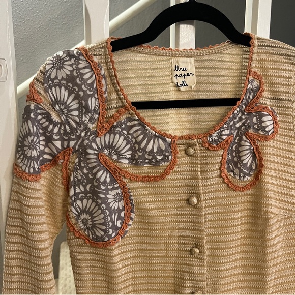 Women’s Three Paper Doll Light Knit Sweater XS - Picture 2 of 7